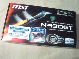 msi_N430GTグラフィックボード